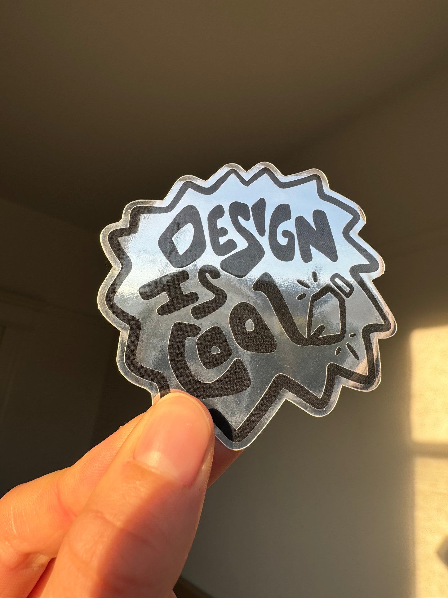 Design is Cool - Sticker
