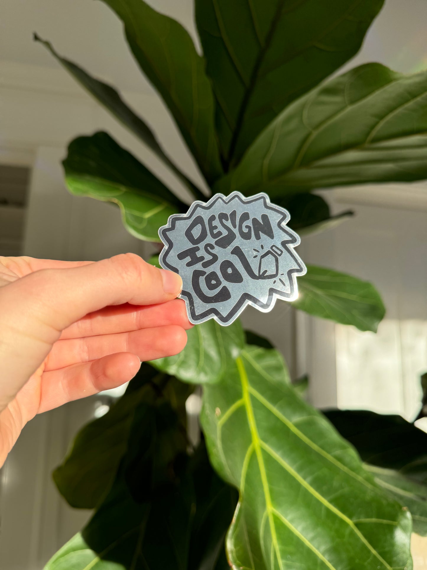 Design is Cool - Sticker