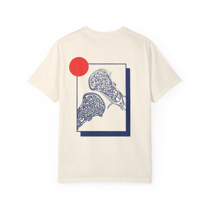 Two Lacrosse Sticks  T-Shirt